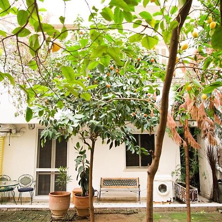 Quiet And Central Flat With Private Backyard Garden Athén Kültér fotó