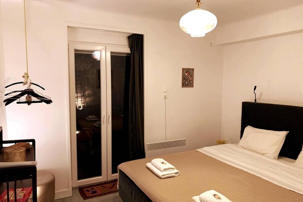 Quiet And Central Flat With Private Backyard Garden Athén Kültér fotó