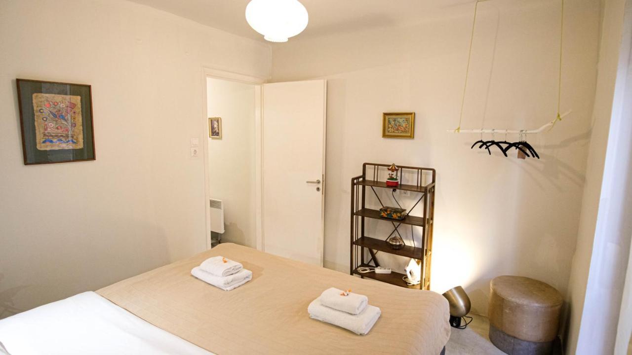 Quiet And Central Flat With Private Backyard Garden Athén Kültér fotó